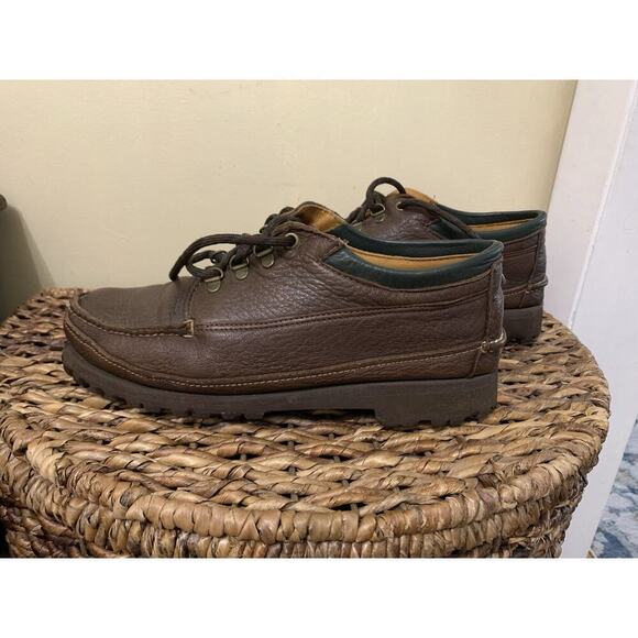 HS Trask Genuine Handsew Made In Indonesia Moccasin Men’s Brown Shoes main image 10